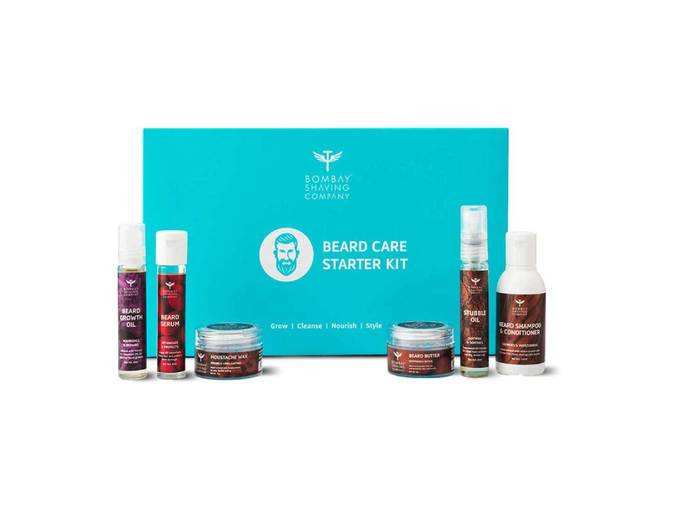 Bombay Shaving Company Beard Care Starter Gift Kit for beard growth and grooming - 500 g