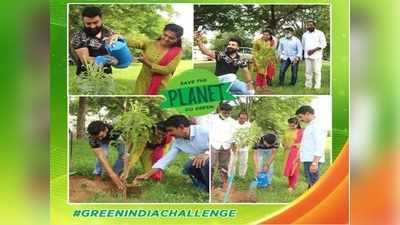 Green India Challenge: ప్రేమ ఎంత మధురం.. మొక్క అంత పదిలం, గ్రీన్ ఇండియా ఛాలెంజ్‌లో ఆర్య, అను