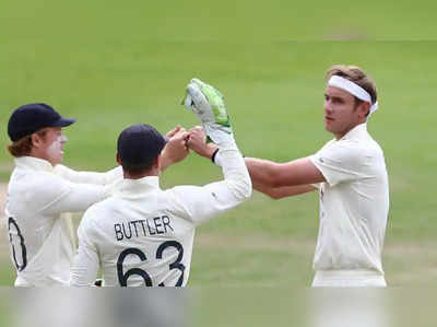 England vs West Indies: 197 ரன்களில் சுருண்ட வெஸ்ட் இண்டீஸ்; பேட்டிங், பௌலிங்கில் கலக்கும் இங்கிலாந்து!!