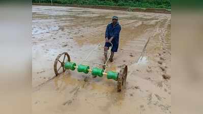 ಕೊಡಗಿನಲ್ಲಿ ಭತ್ತ ನಾಟಿಗೆ ಬಂತು ಪ್ಯಾಡಿ ಡ್ರಮ್‌ ಸೀಡರ್‌: ಕೊರೊನಾ ಕಾಲದಲ್ಲಿ ಕಾರ್ಮಿಕರ ಕೊರತೆ ನೀಗಿಸಿದ ಯಂತ್ರ