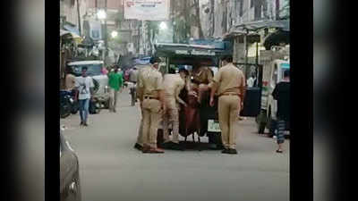 कानपुर में बिना मास्क घूम रहा था बकरा, पुलिस ने हिरासत में लिया