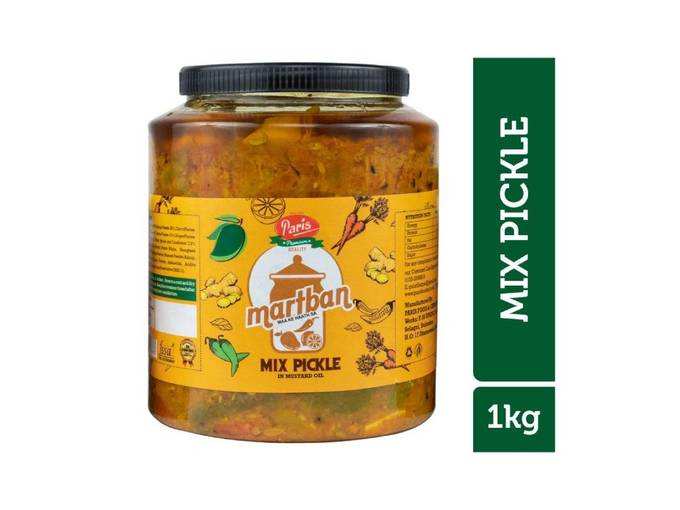 Martban Pickle Homemade Taste Mixed Pickle in Mustard Oil - 1 KG