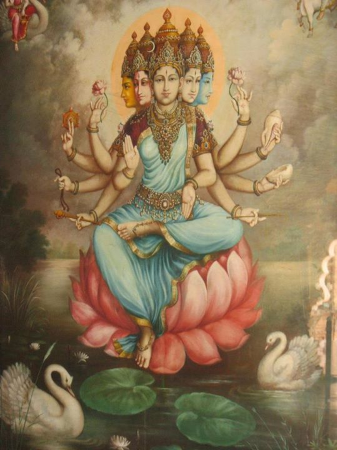 Goddess Gayatri