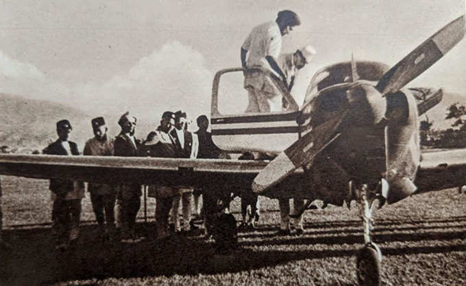 1 अगस्त, 1940 को पहली उड़ान