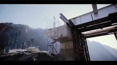 जम्मू में रेलवे बना रही देश का पहला केबल ब्रिज