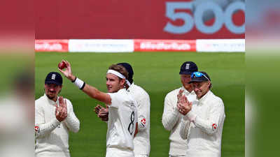 इंग्लैंड के पेसर स्टुअर्ट ब्रॉड ने पूरे किए टेस्ट क्रिकेट में 500 विकेट, दुनिया के 7वें गेंदबाज बने
