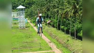 ആകാശത്ത് സൈക്കിള്‍ ചവിട്ടണോ... പോന്നോളൂ, പോത്തുണ്ടിയിലേക്ക്