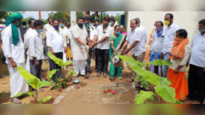 ವಿವಿಧ ಅಭಿವೃದ್ಧಿ ಕಾಮಗಾರಿಗಳಿಗೆ  ಸಚಿವ ಬಿ.ಸಿ.ಪಾಟೀಲ್‌  ಚಾಲನೆ