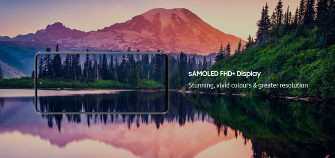 sALMOED FHD+ Display