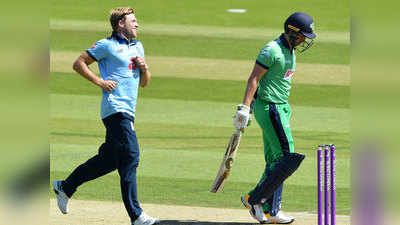 ENG vs IRE: डेविड विली का पंजा, कैम्पर-एंडी की मदद से आयरलैंड ने बनाए 172 रन