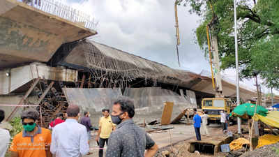 Mumbai-Goa Highway: मुंबई-गोवा हायवेवरील कणकवलीचा उड्डाणपूल कोसळला
