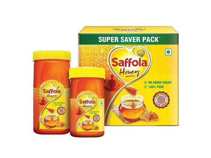 Saffola Honey - Pure Honey, Super Saver Pack, 750 gm