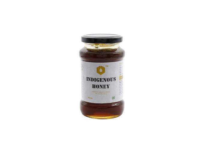 INDIGENOUS HONEY Raw Organic Honey Unprocessed Unfiltered Unpasteurized Pure Natural Original Honey an Ayurvedic Immunity Booster for Weight Loss Cough and...
