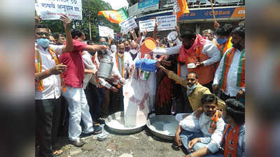 BJP Milk Protest: भाजपचं दूध आंदोलन म्हणजे चोराच्या उलट्या बोंबा; सेनेचा हल्लाबोल