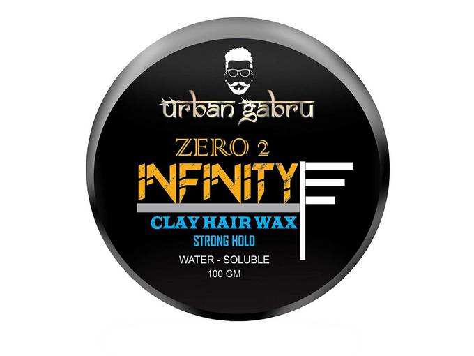 UrbanGabru Hair Wax : Zero to Infinity- Strong Hold | Volume | Hair Style 100 GM