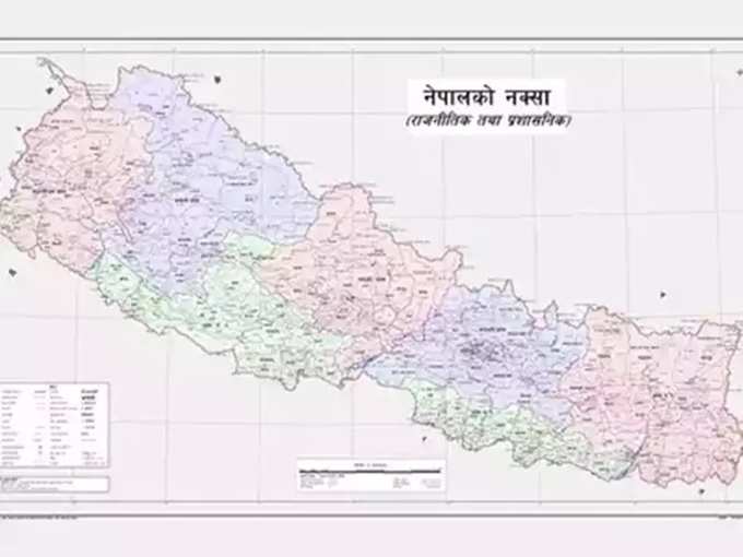 प्रोटोकॉल को पूरा करने के लिए नक्शा भेज रहा नेपाल