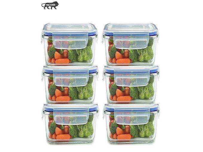 JRM&#39;s Airtight Food Storage Containers Plastic Kitchen Storage Jars and Container Set, Kitchen Storage Container, Jar Set for Kitchen, Kitchen Storage Jars,...