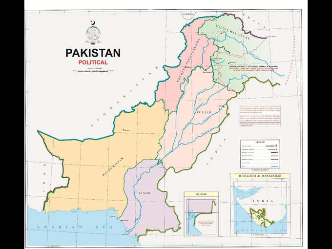 पाकिस्तान मैप