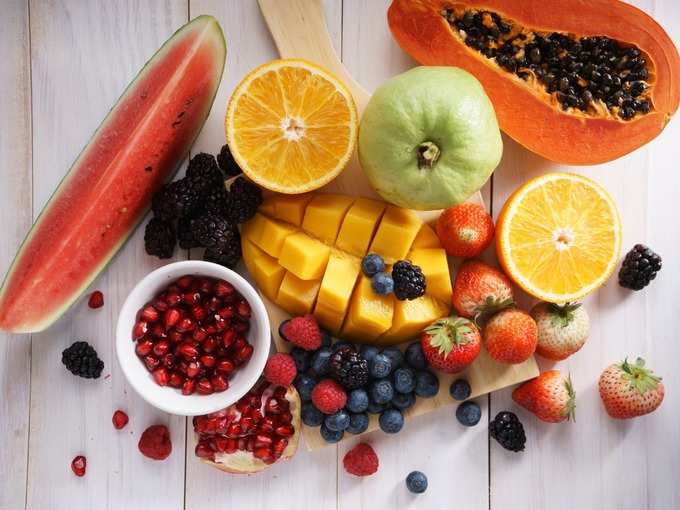 mixed-fruits-snack-picture-id522304452