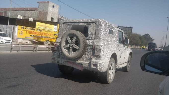 Mahindra Thar Test Mule