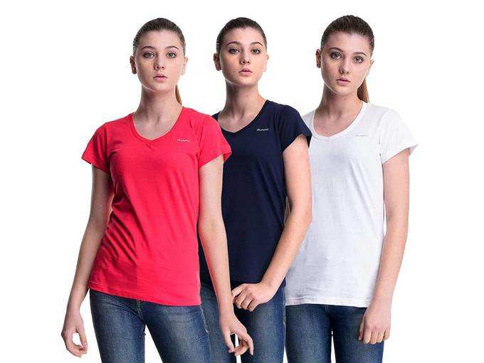 GUAPO® Womens Must Have T-Shirt (Pack of 3)