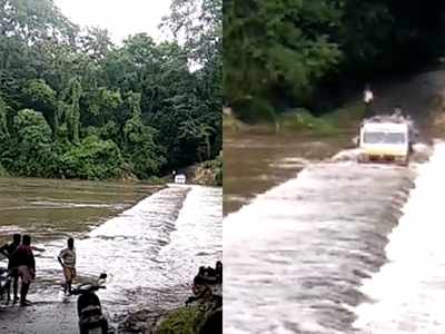 കനത്ത മഴ; മണികണ്ടംചാൽ ചപ്പാത്ത് വെള്ളത്തിൽ മുങ്ങി,  ആദിവാസി കുടികൾ ഒറ്റപ്പെട്ടു