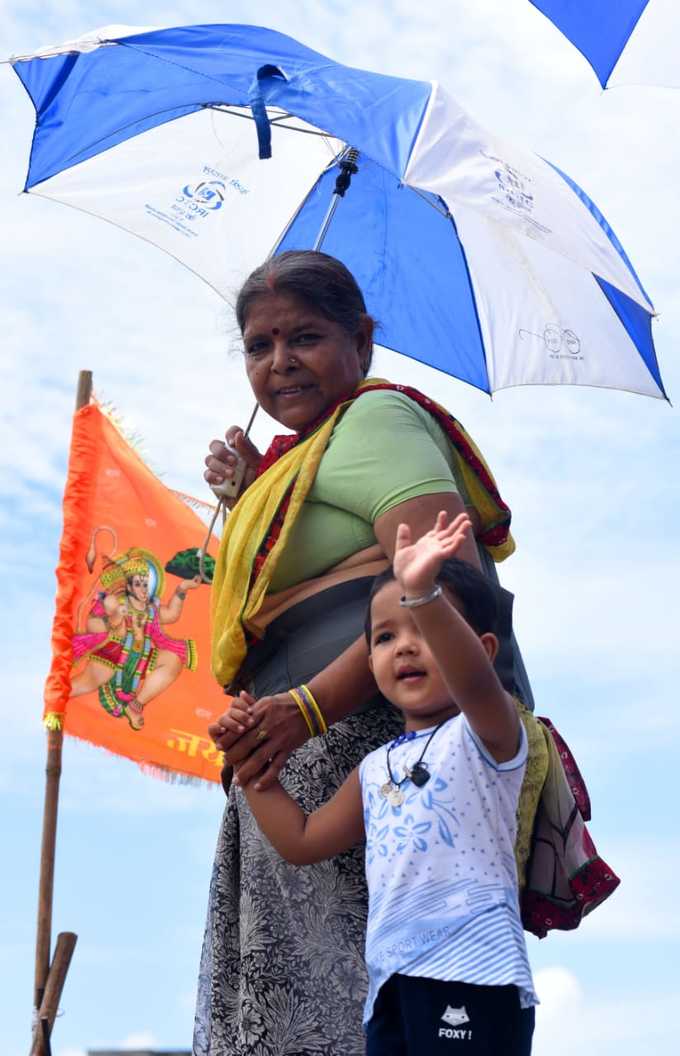 ಅಯೋಧ್ಯೆಯ ಮಗುವಿನಲ್ಲಿ ಕಂಡ ಸಂಭ್ರಮ