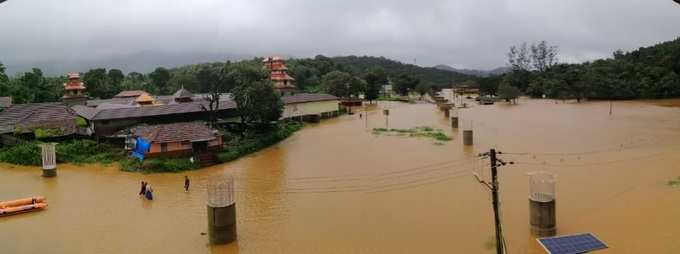 ​ಕಾವೇರಿ, ಹೇಮಾವತಿ ನದಿ ಪಾತ್ರದಲ್ಲಿ ಮಳೆ ಅಬ್ಬರ