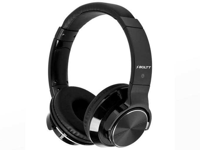 Fire-Boltt Blast 1300 On-Ear Metal Finish Bluetooth Headphone, 18-Hour Playtime, 40mm Driver with HD Sound &amp; Ultra-Soft Ear Cushions