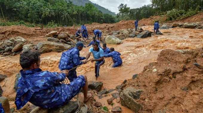 ​മലവെള്ളപ്പാച്ചിലില്‍ ഒരു മരണം