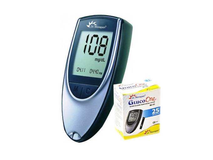 Dr.Morepen GlucoOne Blood Glucose Monitor Model BG 03 (1)
