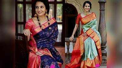 Saree Offers on Prime Day : फैंसी पार्टी वियर कॉटन की साड़ियों पर मिल रहा है भारी छूट, prime day sale से करें ऑर्डर