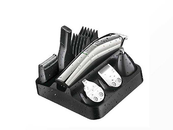 VGR V-029 Professional Grooming Kit Runtime: 100 min Trimmer for Men (Black)