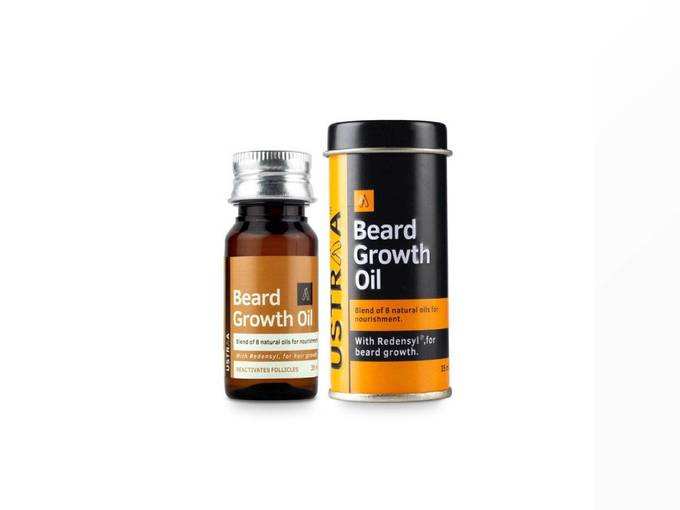 Ustraa Beard Growth Oil for Men - 35ml for Beard Growth