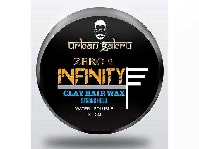 UrbanGabru Hair Wax : Zero to Infinity- Strong Hold | Volume | Hair Style 100 GM