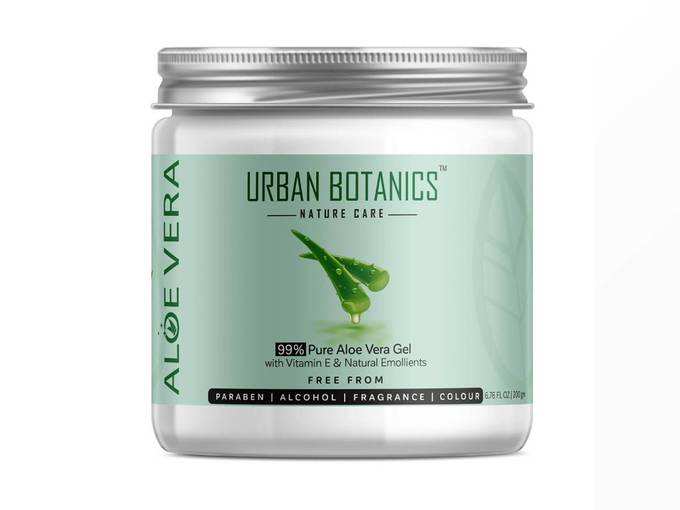 UrbanBotanics™ Pure Aloe Vera Skin/Hair Gel with Vit E & Natural Emollients (Paraben Free) 200g