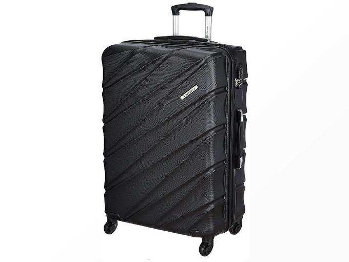 United Colors of Benetton Roadster Hardcase Luggage ABS 77 cms Black Hardsided Check-in Luggage (0IP6HAB28B02I)