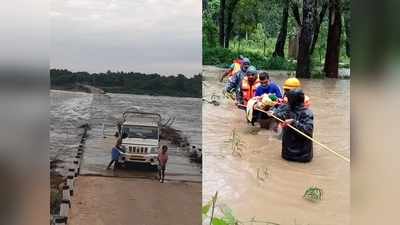 ಮುಂದುವರಿದ ಮಳೆ ಆರ್ಭಟ, ಉಕ್ಕೇರಿದ ನದಿಗಳಿಂದ ತೀರದ ಆತಂಕ