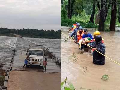 ಮುಂದುವರಿದ ಮಳೆ ಆರ್ಭಟ, ಉಕ್ಕೇರಿದ ನದಿಗಳಿಂದ ತೀರದ ಆತಂಕ