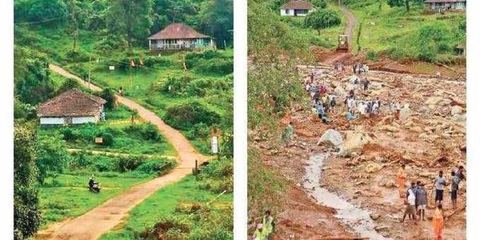 ​പുത്തുമല- പെട്ടിമുടി ദുരന്തങ്ങളിലെ സമാനത