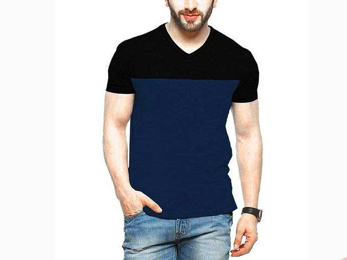 Fashion Gallery Mens Half T-Shirt|Half Sleeves T-Shirts for Men|Mens Cotton T-Shirt