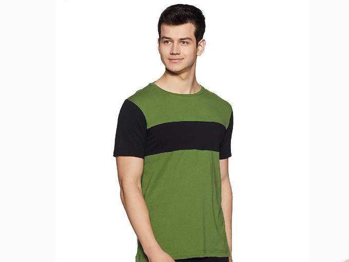 Amazon Brand - Symbol Mens Solid T-Shirt