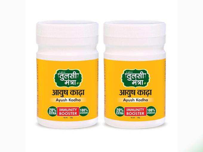 Dr. Junejas Tulsi Mantra Ayush Kadha - Immunity Booster (Pack of 2, 120gm