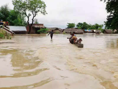 बाराबंकी: बाढ़ राहत कार्यों का जायजा लेने आए मंत्री, कहा- तटबंधों की 24 घंटे हो पेट्रोलिंग