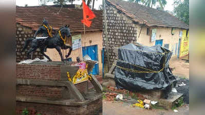 shivaji statue in karnataka : भाजपचे शिवाजी महाराजांवरील प्रेम केवळ मतांपुरतेच; या नेत्याचा हल्लाबोल