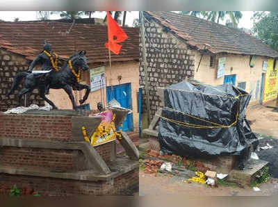 shivaji statue in karnataka : भाजपचे शिवाजी महाराजांवरील प्रेम केवळ मतांपुरतेच; या नेत्याचा हल्लाबोल