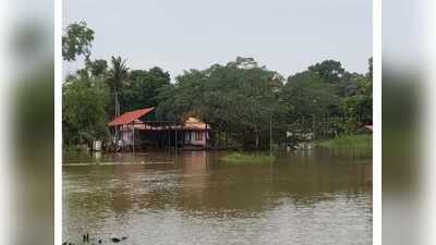 പളളിക്കലാറും ഇത്തിക്കരയാറും കരകവിഞ്ഞൊഴുകുന്നു;  നിരവധി കുടുംബങ്ങള്‍ ദുരിതാശ്വാസ ക്യാമ്പില്‍