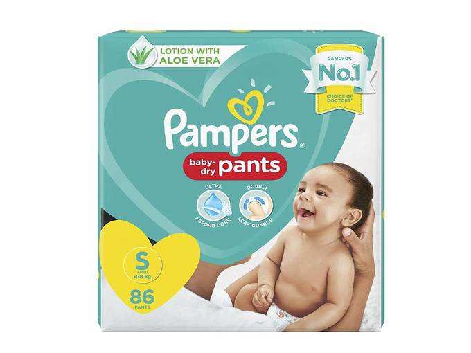 Pampers Diaper Pants, Small, 86 Count