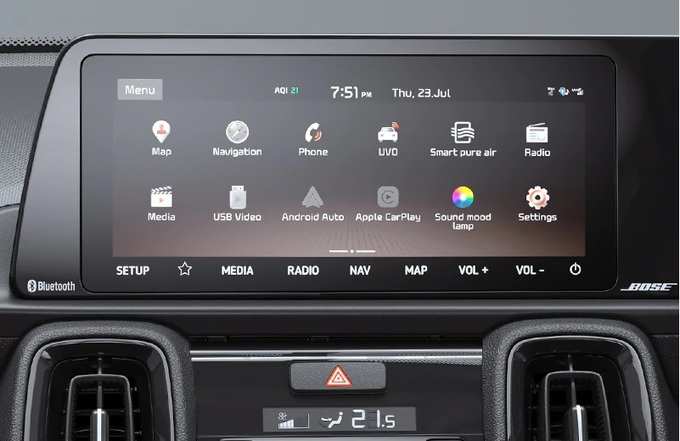 Kia Sonet - Infotainment Screen