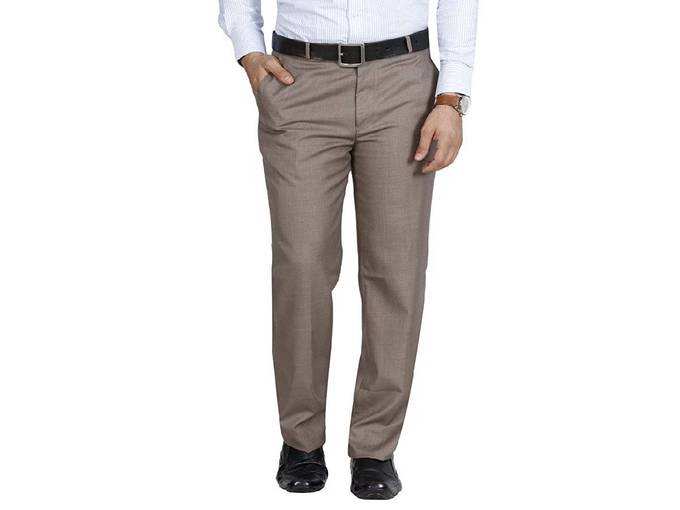 McHenry Mens Regular Fit Formal Trousers